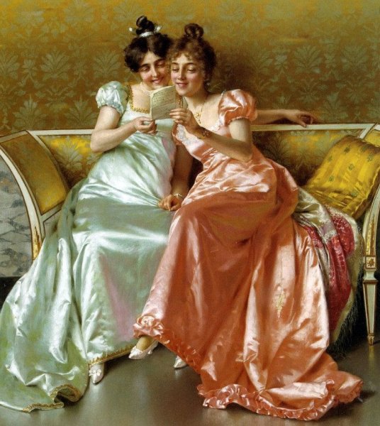 Салонная живопись Витторио Реджианини