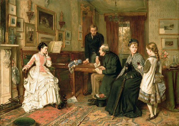 Джордж Гудвин Килберн «бедные родственники» , 1875 год