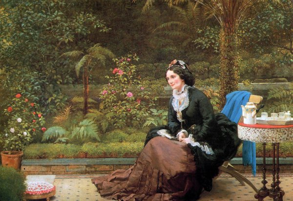 Английский художник George Dunlop Leslie(1835-1921)
