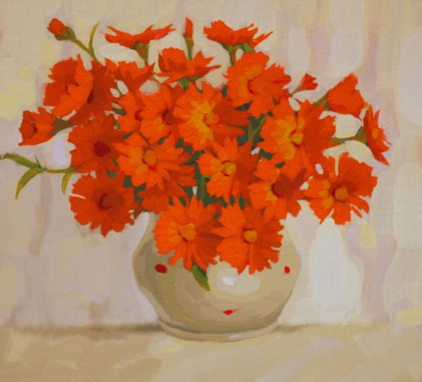 Художник Бузин календула