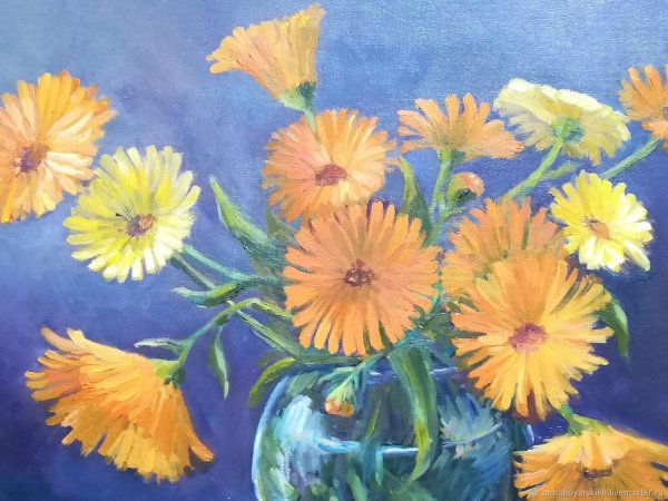 Ноготки в живописи