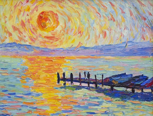 Картина солнце