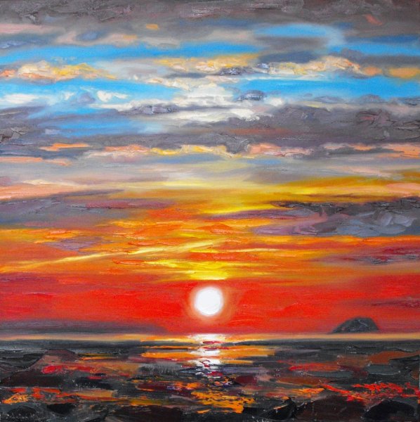 Картина солнце