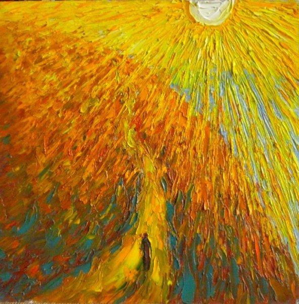 Картина солнце