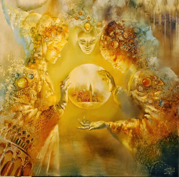 Картина солнце