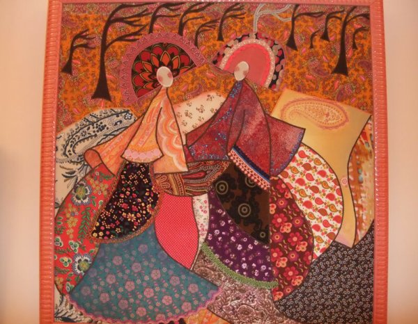 Владимир Тельных Лоскутные картины