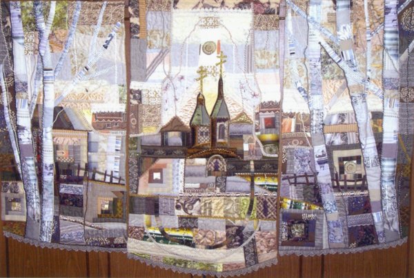 Лоскутные картины лоскутное шитье пэчворк Владимир Бунов