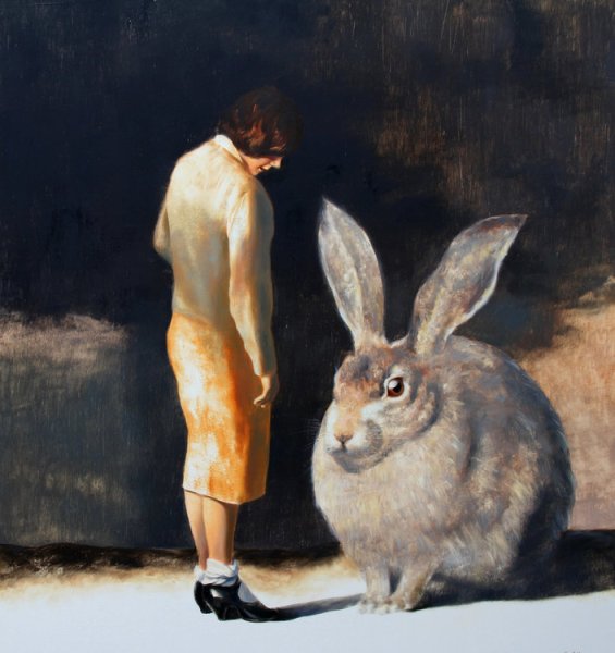 Joy Campbell картины кролики