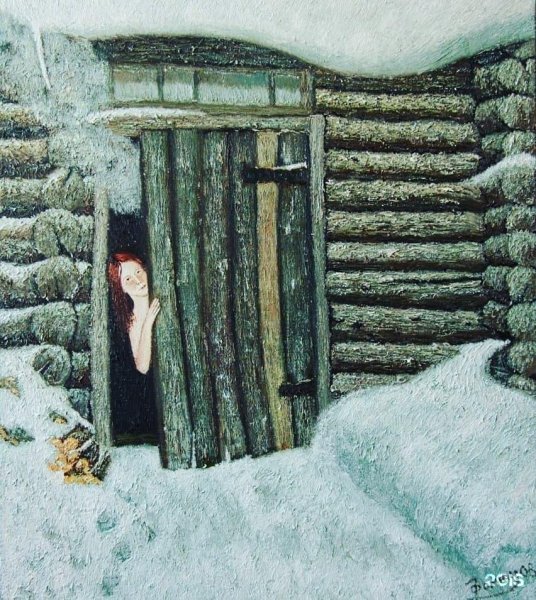 Художник Александр Герасимов деревенская баня