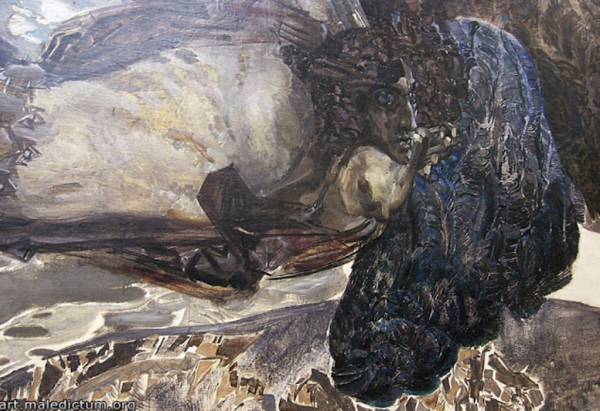 Врубель Михаил Александрович демон летящий