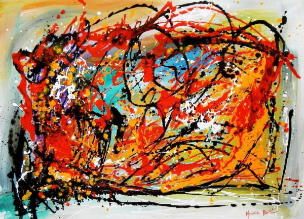 Абстрактный экспрессионизм Поллок