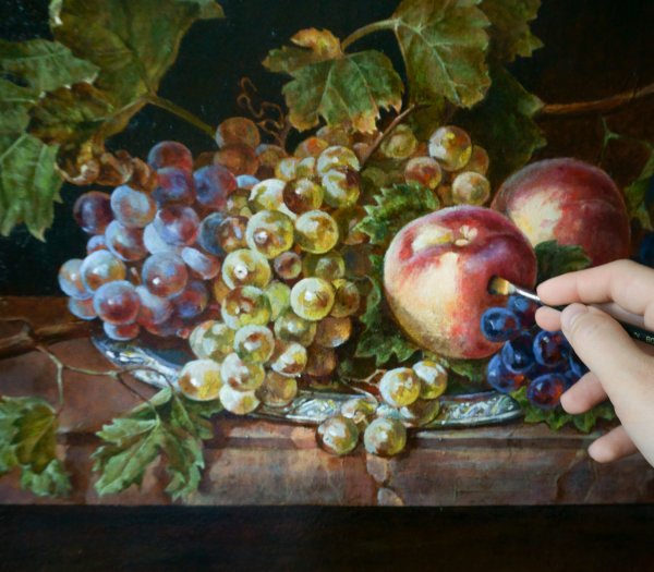 Лессировка подмалевок