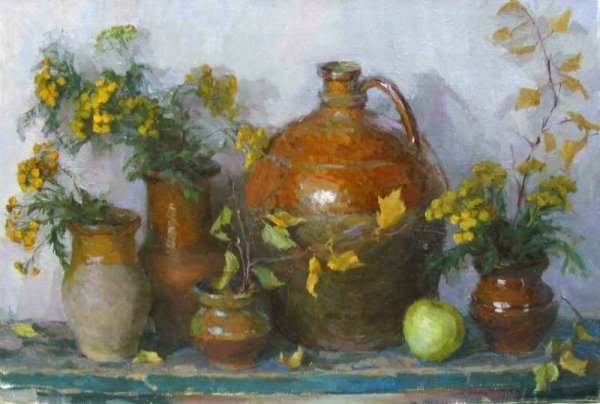 Ольга Калашникова художница натюрморт