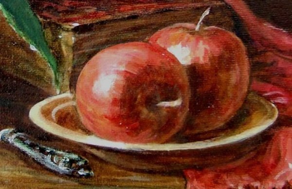 Лессировка маслом