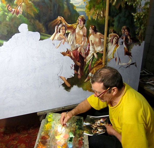 Живопись маслом пошагово