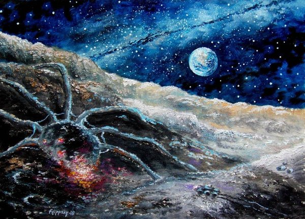 Сергей Крайнев картины космоса