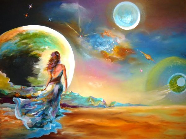 Алексей Кашперский «космос в акварели»