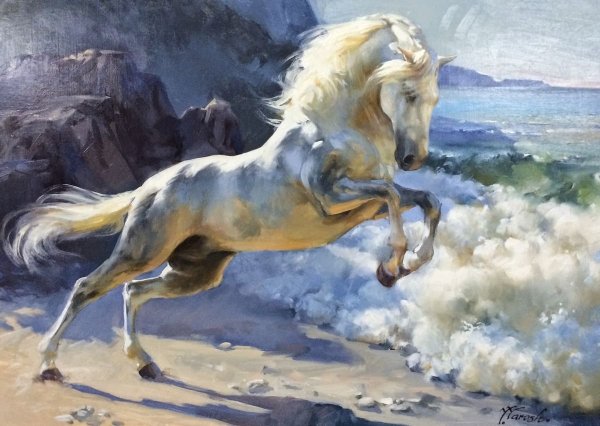 Юрий Ярош художник кони