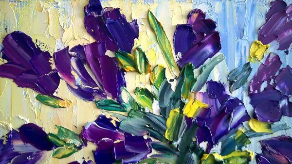 Акриловая пастозная живопись