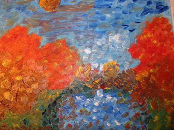 Импасто в импрессионизме