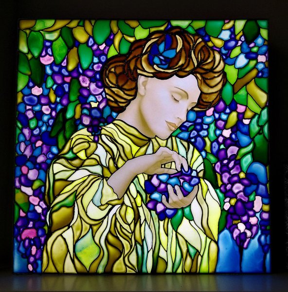 Луис комфорт Тиффани портрет