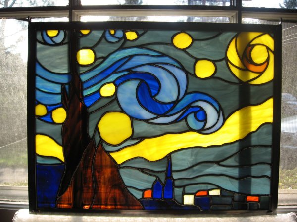 Витраж Тиффани Сергей Зюков