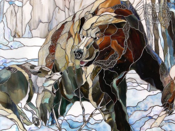 Расписной витраж