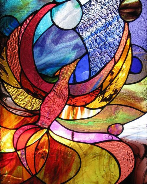 Расписной витраж