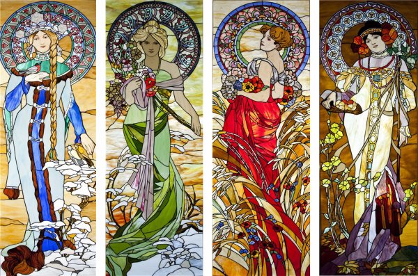 Витражи Макиша