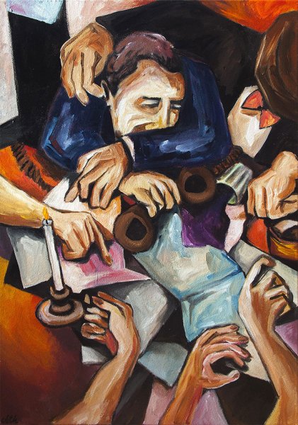 Картина Пабло Пикассо поцелуй