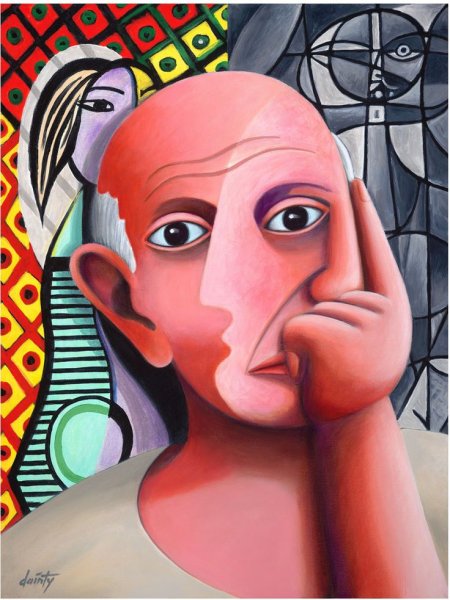 Ольга розанова, "композиция с поездом"