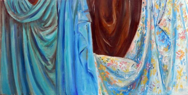 Академический Этюд драпировки