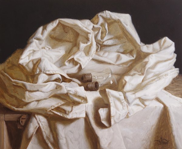 Академическая живопись акварель драпировка