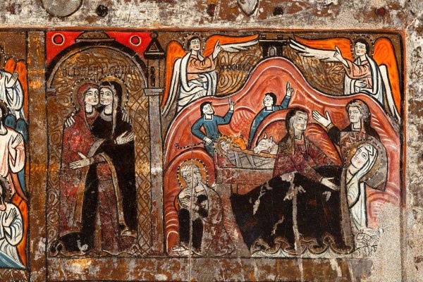 Романская фресковая живопись