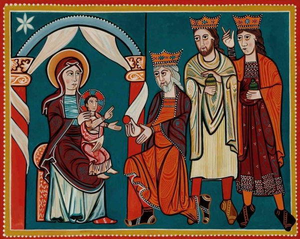 Средневековая живопись романский стиль