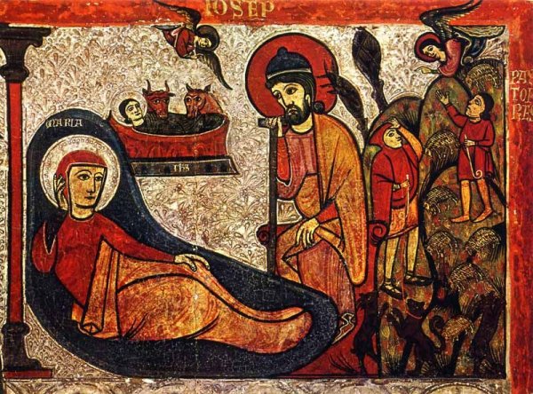 Романские фрески