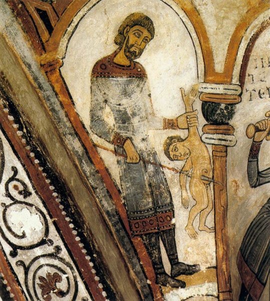 Фреска апсиды церкви Сан Клементе