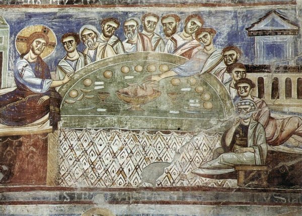 Фреска в церкви Сан Клементе