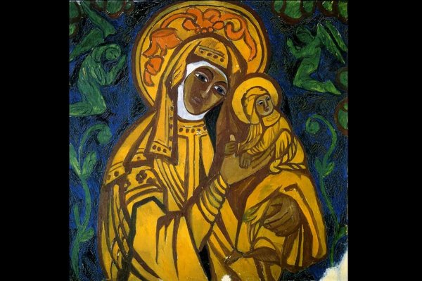 Наталья Гончарова религиозная живопись