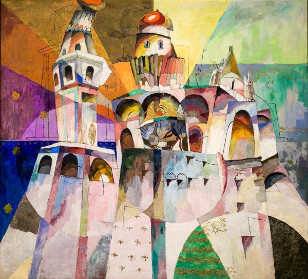 Лентулов колокольня Ивана Великого