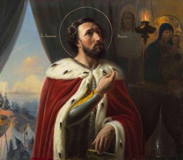 Василий Шебуев Святой Александр Невский