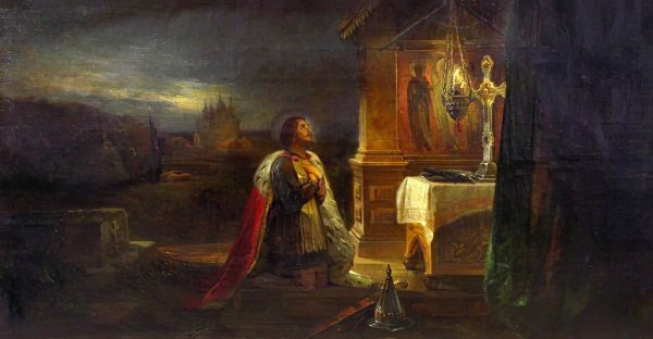 Петр Басин картины Александр Невский