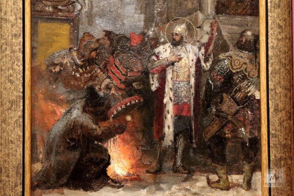 Семирадский г.и. Александр Невский в Орде 1876 г.