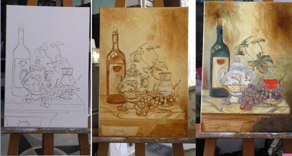 Техника лессировки в масляной живописи