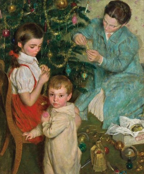 Наивная живопись художник Дина Ельцева