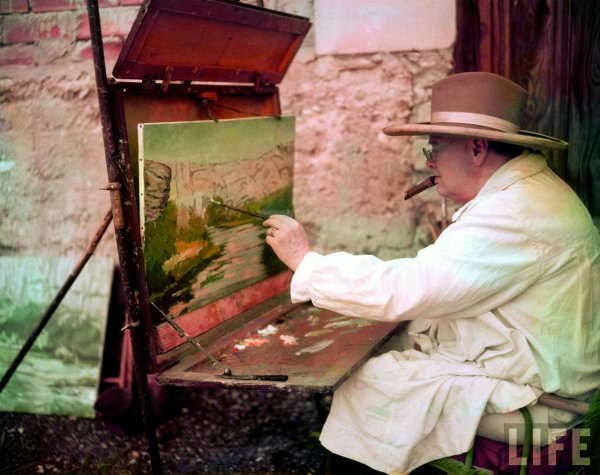 Черчилль живопись