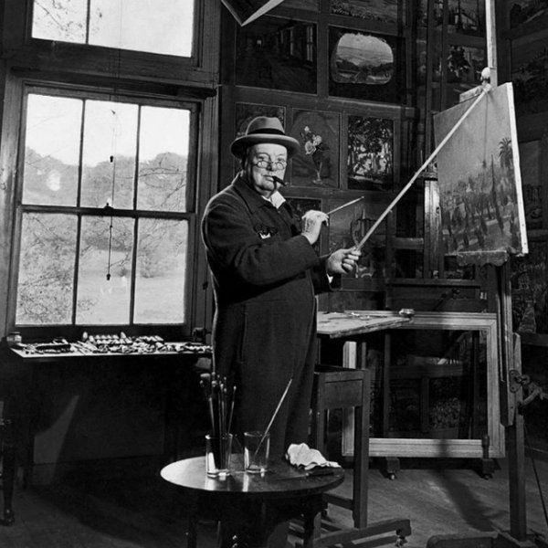 Уинстон Черчилль художник