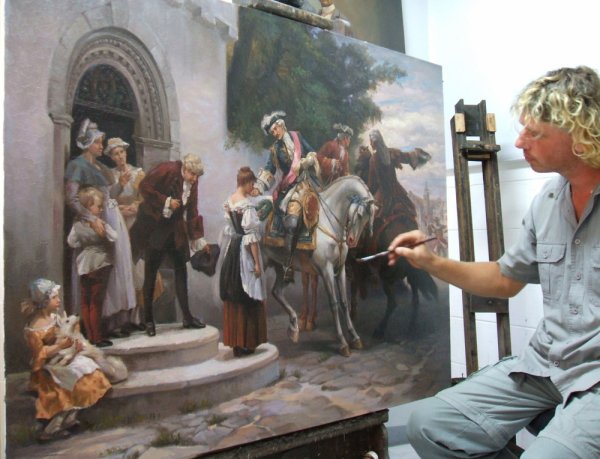 Художник Гейер Джордж Германия картины