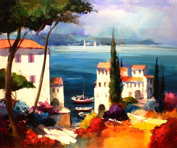 Картины художников импрессионистов Италия