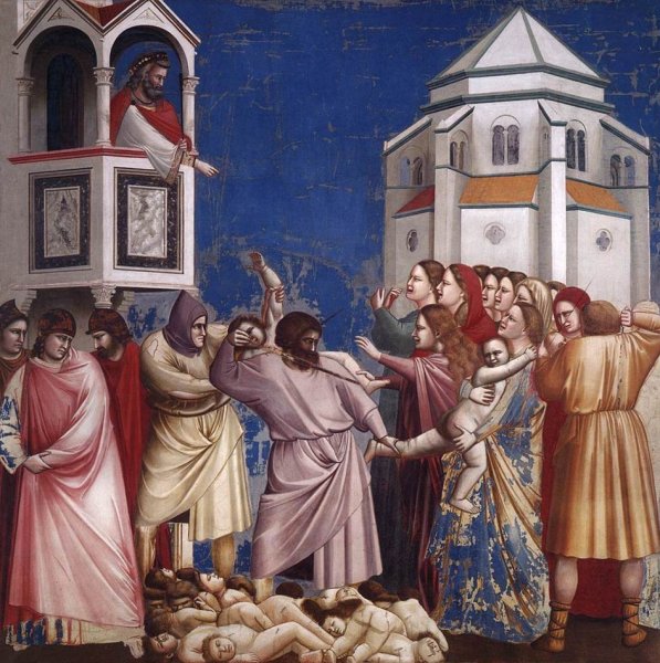 Джотто избиение младенцев